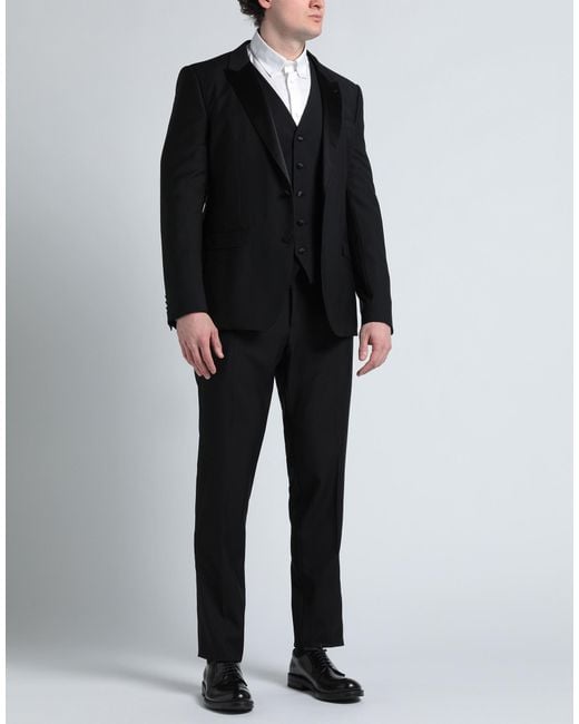 Dolce & Gabbana Black Suit for men