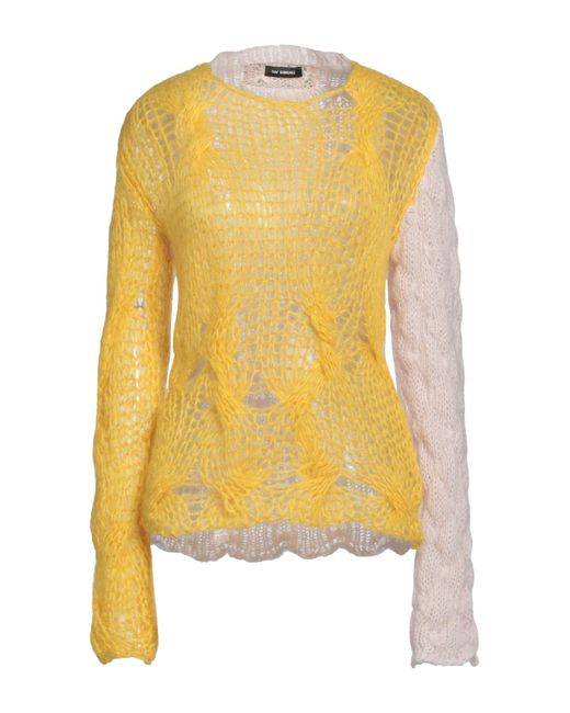 Raf Simons Yellow Sweater