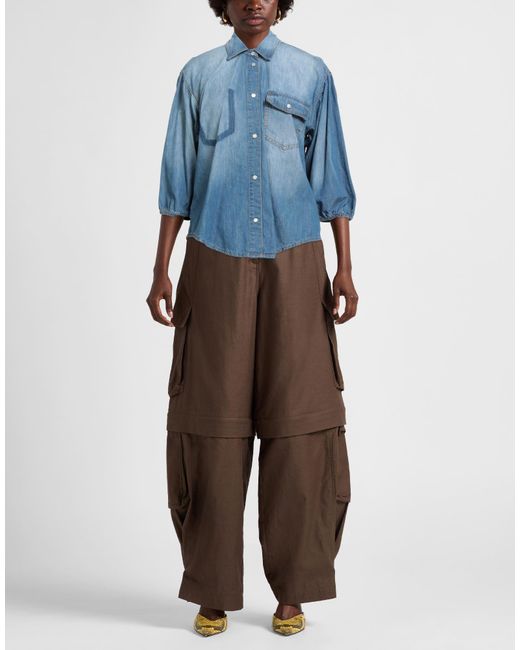 Pinko Blue Denim Shirt