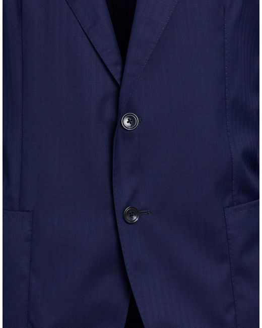 Tagliatore Blue Suit Super 130S Wool for men
