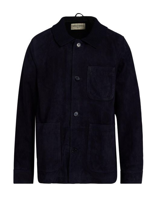 Officine Generale Blue Jacket for men