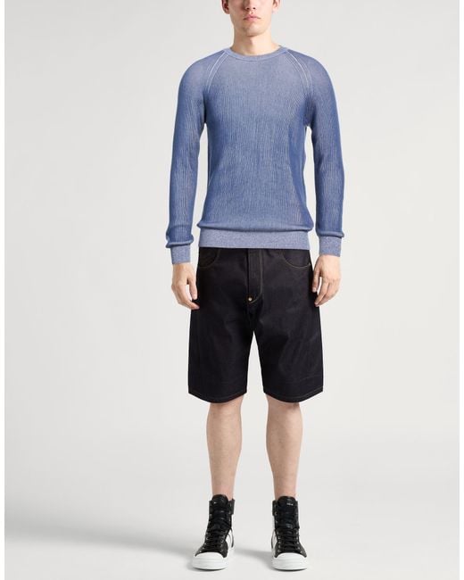Moorer Blue Sweaters for men