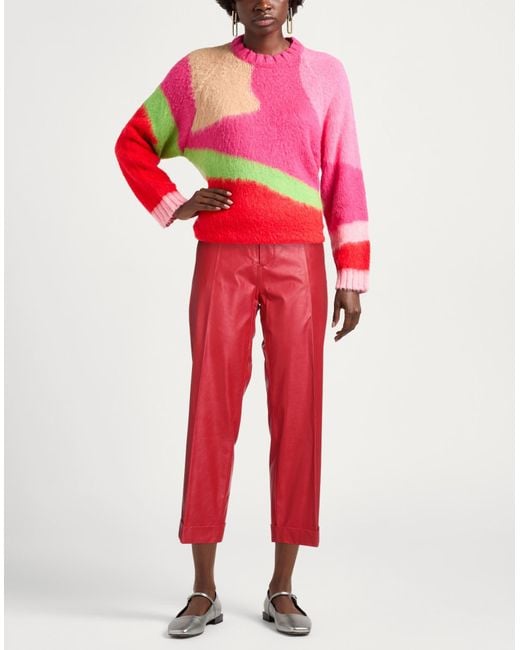 Berwich Red Pants Polyurethane