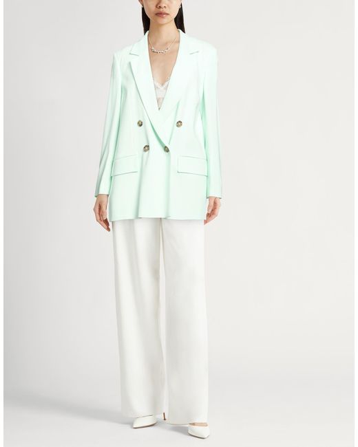 Peserico Green Blazer Viscose, Elastane