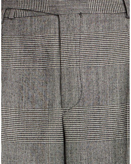 PT Torino Gray Pants Virgin Wool, Polyamide, Elastane for men
