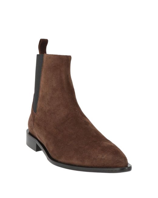 Atp Atelier Brown Ankle Boots Leather