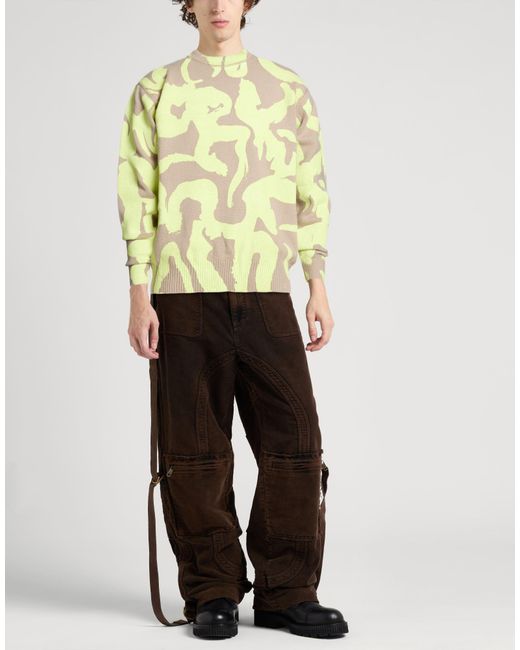 P.a.m. Perks And Mini Yellow Jumper for men