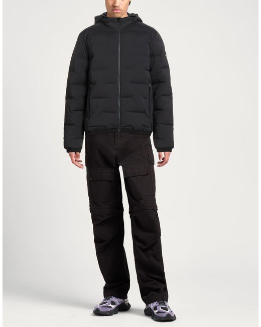 EA7 Black Puffer for men