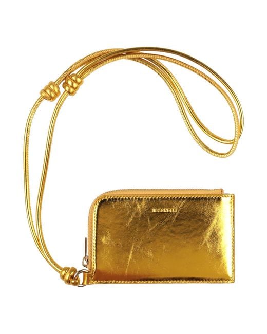 Jil Sander Metallic Pouch