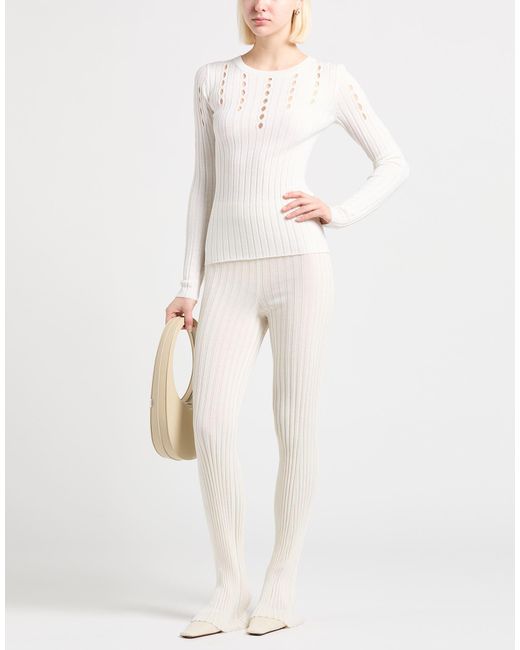 Pullover High de color White