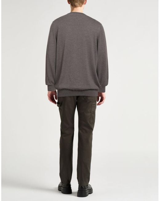 Pullover Barba Napoli pour homme en coloris Gray