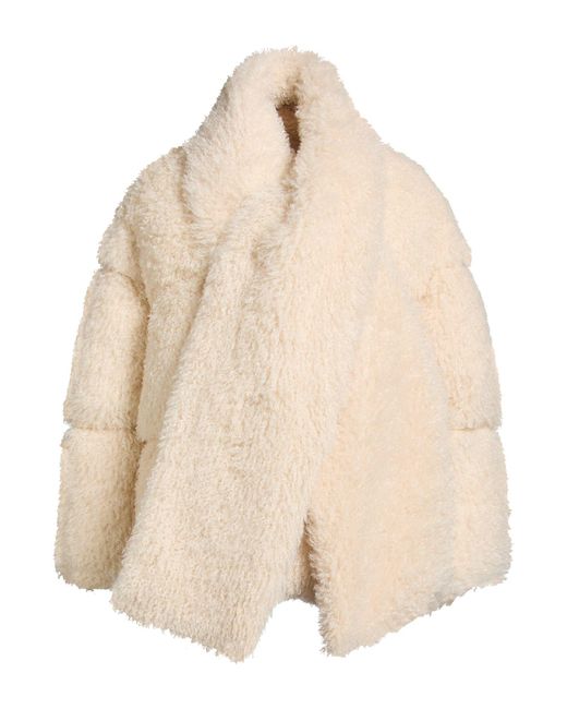 Karl Lagerfeld Natural Shearling & Teddy