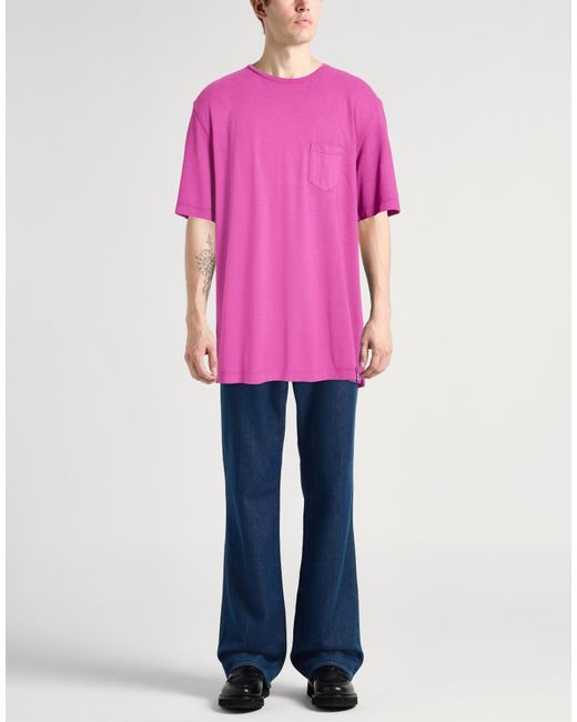 Drumohr Pink T-Shirts for men
