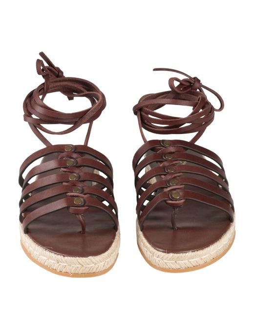 Tod's Brown Espadrilles