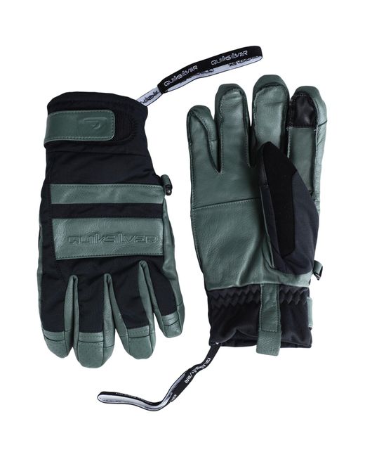Quiksilver Green Gloves for men