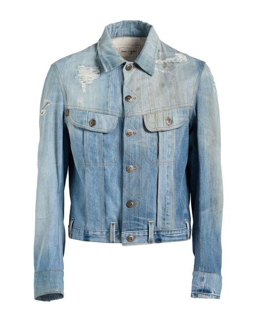 Greg Lauren Blue Denim Outerwear for men