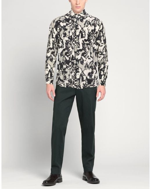 Camisa Grifoni de hombre de color White