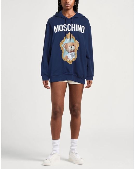 Moschino Blue Sweatshirt