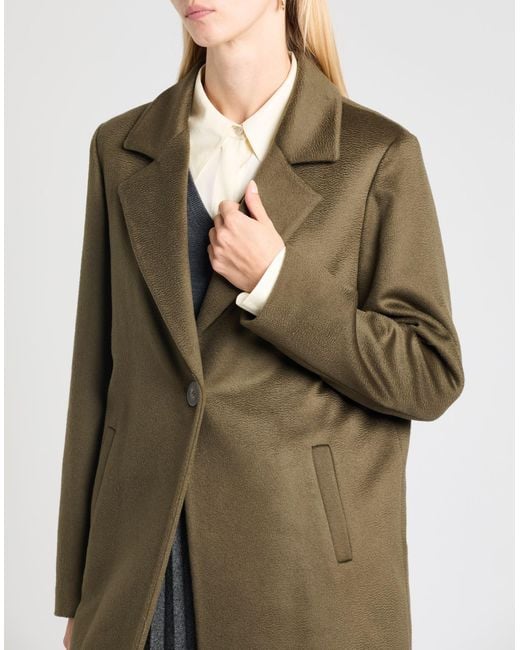 Barba Napoli Natural Military Coat Virgin Wool