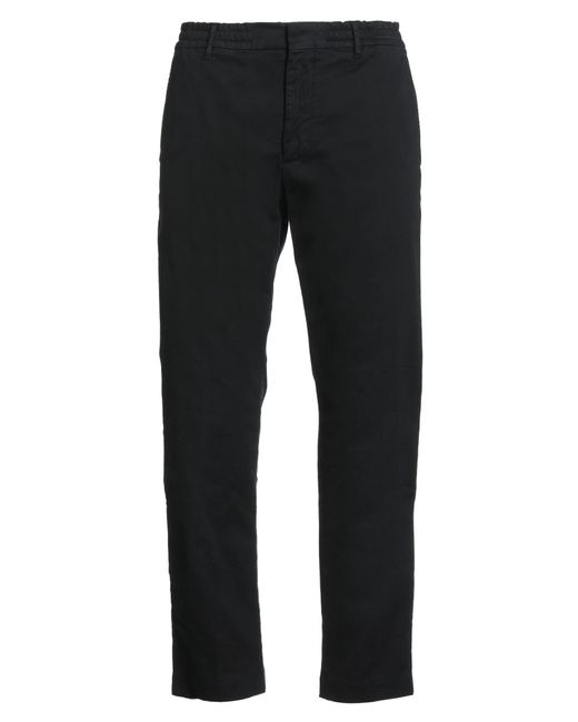 Peuterey Black Pants Cotton, Elastane for men