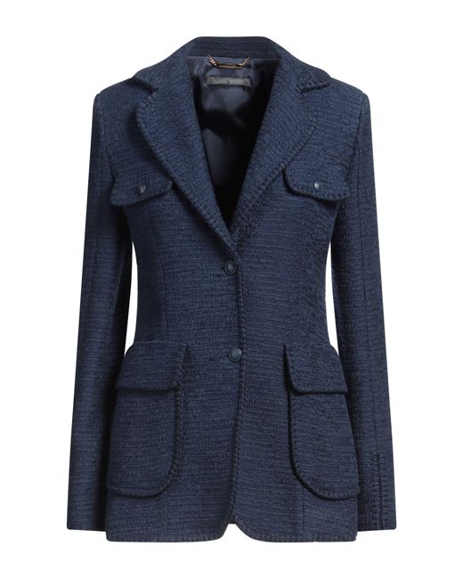 Alberta Ferretti Blue Jacket