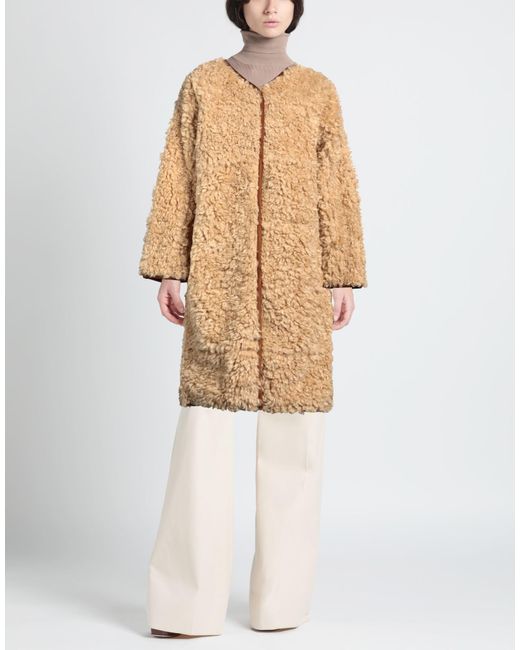 Stand Studio Natural Shearling & Teddy