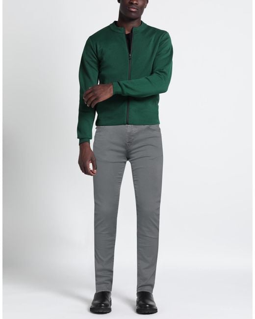 Tramarossa Gray Jeans Cotton, Polyester, Elastane for men
