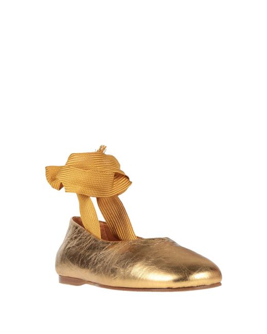 Forte_forte Natural Ballet Flats
