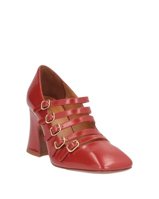 Chloé Red Pumps