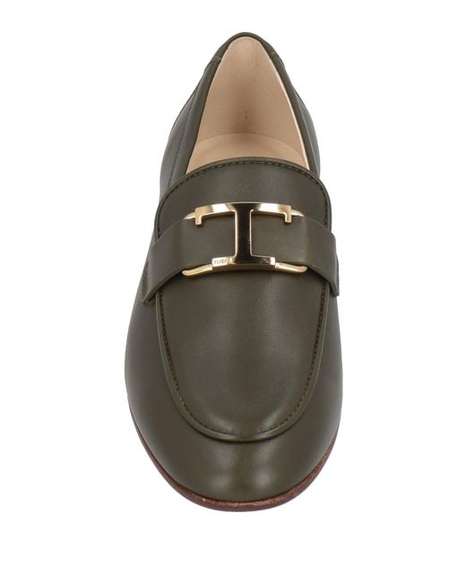 Tod's Green Loafer