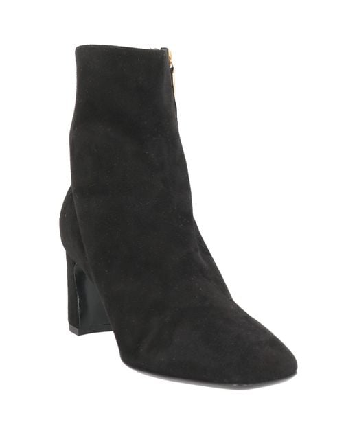 Dolce & Gabbana Black Ankle Boots Goat Skin