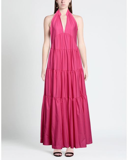 Pinko Pink Maxi Dress