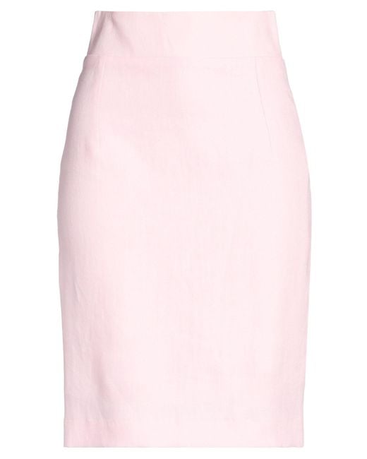 Tagliatore 0205 Pink Midi Skirts
