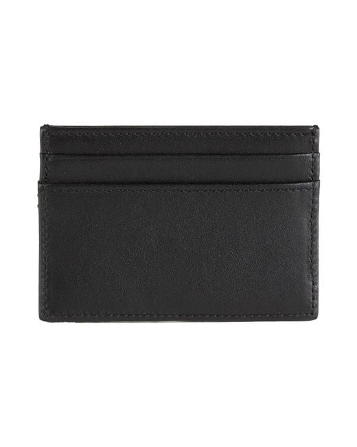Versace Black Cardholder Lambskin
