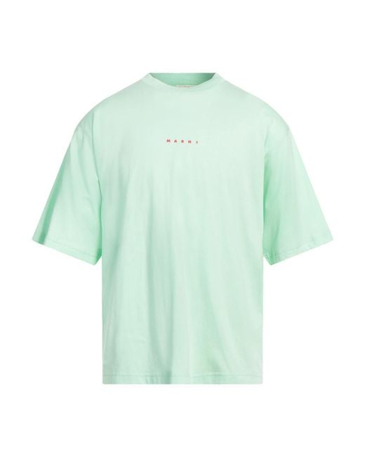 Marni Blue T-Shirt Cotton for men