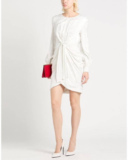 Moschino White Mini Dress