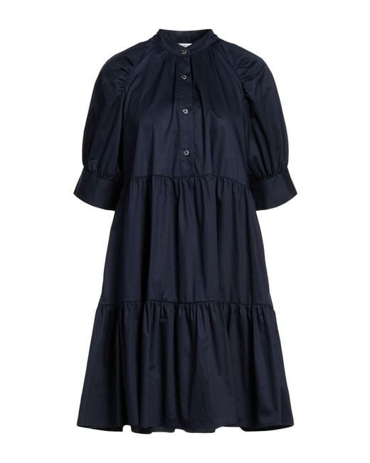 Shirtaporter Blue Mini Dresses