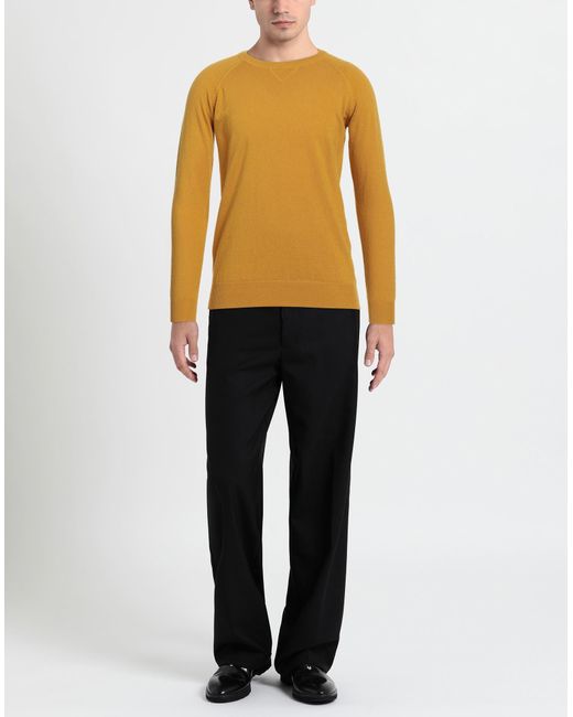Cashmere Company Yellow Sweater for men