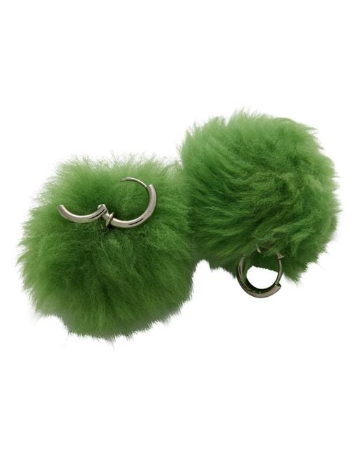 Pendiente Marni de color Green