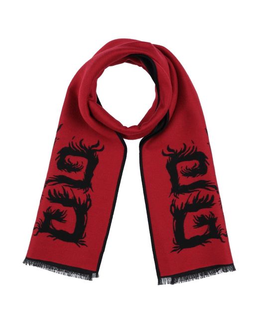 Givenchy Red Scarf for men