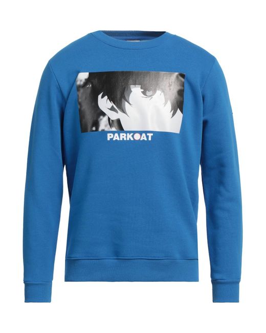Parkoat Blue Sweatshirt for men
