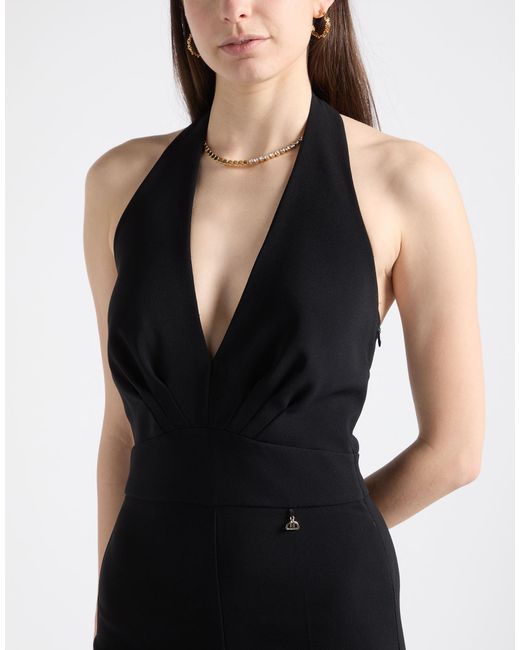 DIVEDIVINE Black Jumpsuit Polyester, Elastane