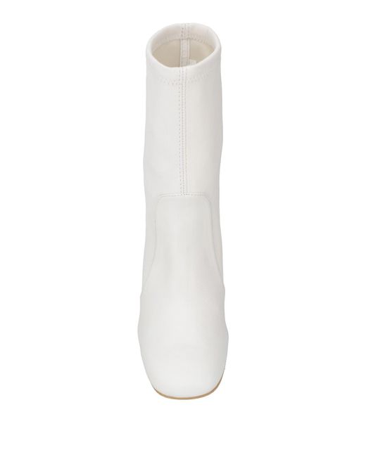 Stuart Weitzman Natural Ankle Boots