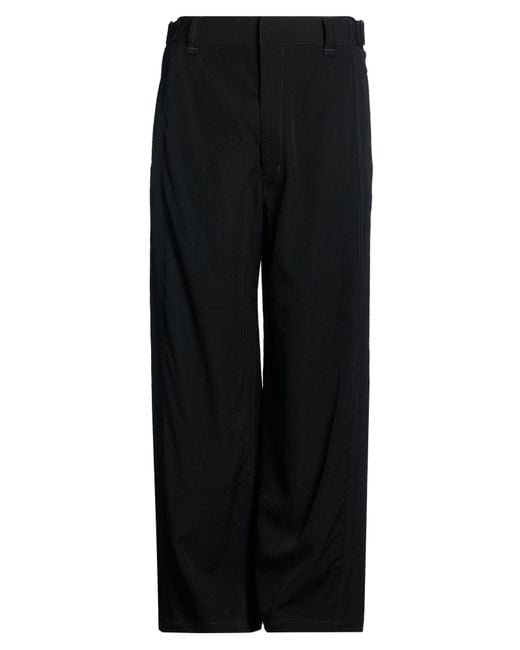 Lemaire Black Pants Wool for men