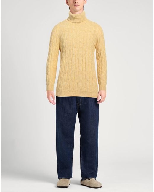 Kangra Yellow Turtleneck for men
