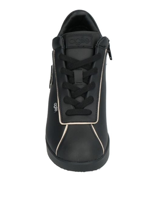 AGILE by RUCOLINE Black Sneakers