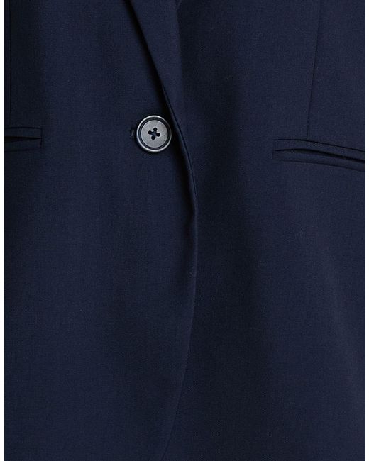 Silvian Heach Blue Blazer Polyester, Viscose