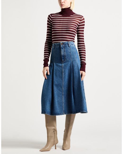 Alysi Red Turtleneck