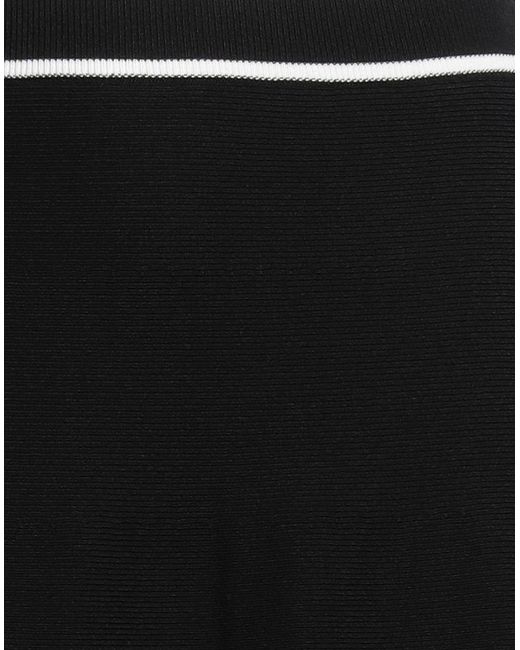 Karl Lagerfeld Black Midi-Rock