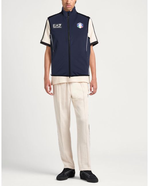 EA7 Blue Vests for men